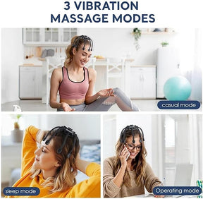 360° Bliss: استمتع بالاسترخاء مع جهاز تدليك الرأس Ultra Head Massager الخاص بنا