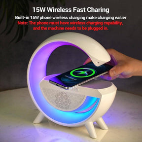 Led Wireless Charger Speaker